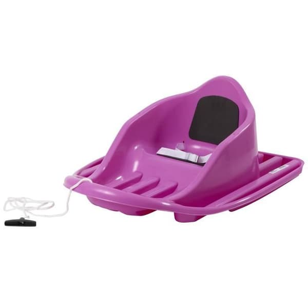STIGA babysläde Babycruiser - Plastmaterial - Säkerhetsbälte - Rosa - Från 1 år