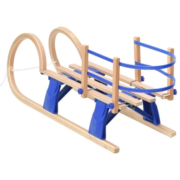 foldbar kælk med ryglæn 110 cm krydsfiner