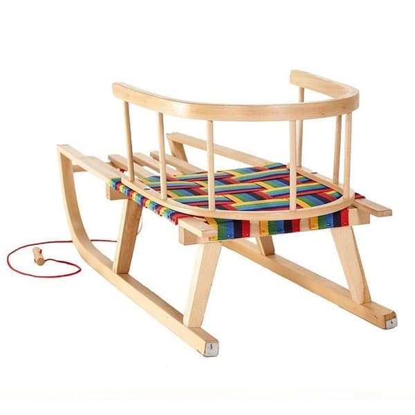 Släde Bokträsläde med avtagbart ryggstöd Greenblue GB136