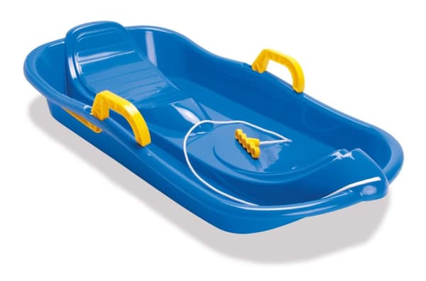 Dantoy Bobsläde / pulka  med bromsar för barn 79 cm (blandade färger)