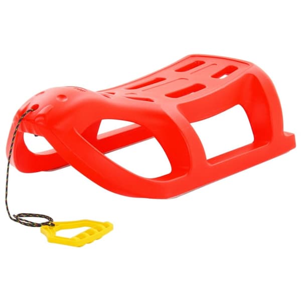 Släde röd 80x39,5x25,5 cm polypropylen