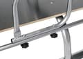 Miniatyrbillede 8 af 11: Børneslæde med ryglæn, sovepose, skubbevogn, solide, lette aluminiumsbælter PL