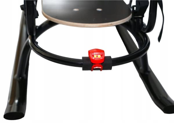 Kälke med ryggstödsduo Skyline twin tandem för barn solid light PL