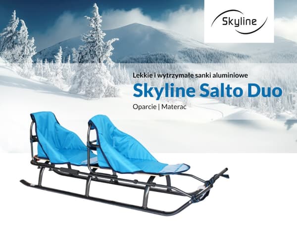Barnslädar stor duo twin tandem med ryggstöd solida lätta bälten PL