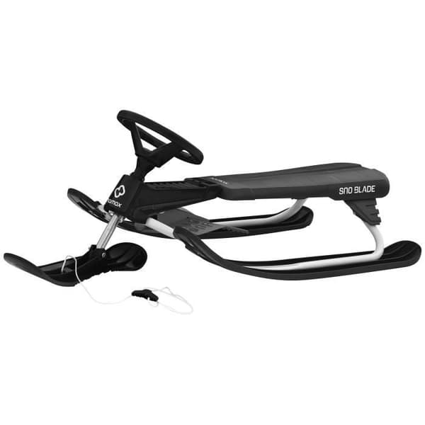 HAMAX Luge Twin-Tip Sno Blade - 2-sits - Svart