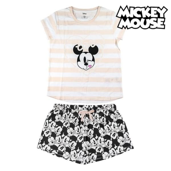 Nattøj Minnie Mouse Hvid (Voksne) Dame - XL