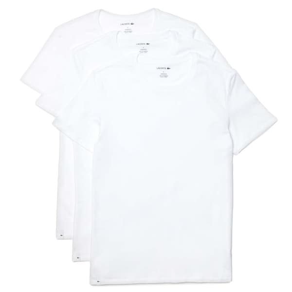 Lacoste T-paita Th3451 Valkoinen L Mies