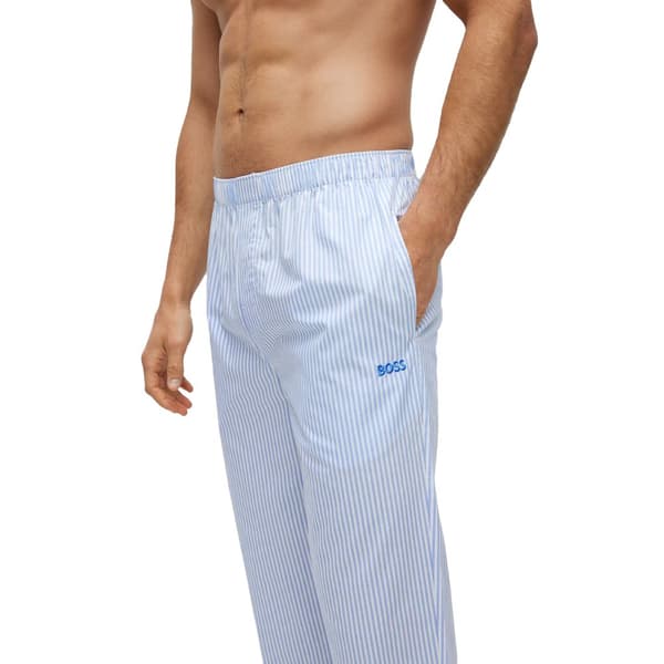 Boss Bukser Pyjama Stripe Blå L Mand
