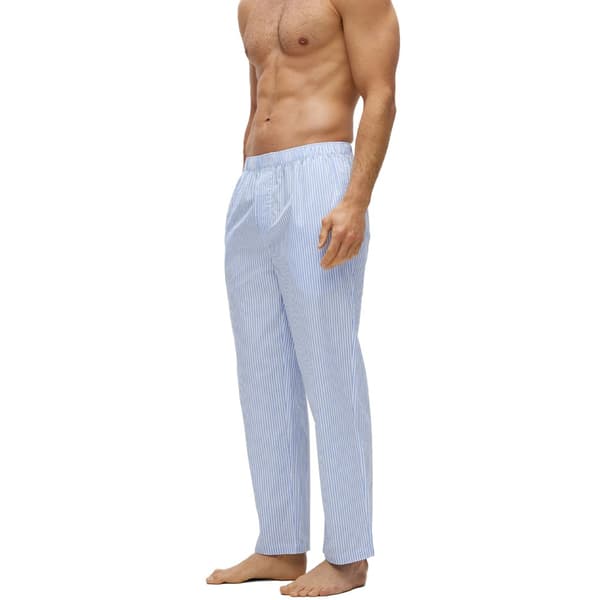 Boss Bukser Pyjama Stripe Blå L Mand