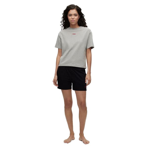 Hugo Shorts Pyjamas Shuffle 10249155 Svart M Kvinna