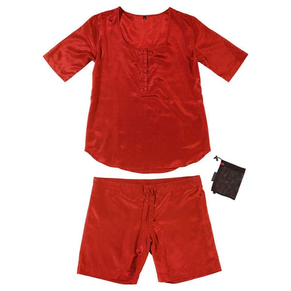 Cocoon Pyjamas Adventure Nightwear Rød S Kvinde