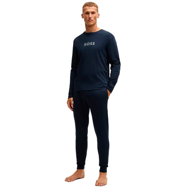 Boss Gift Long Set 10251231 Pyjamas Blå L Man