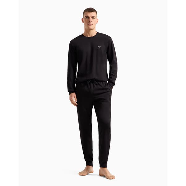 Emporio Armani 112102_cs590 Pyjamas Sort XL Mand