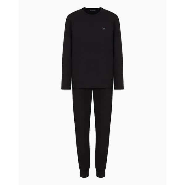 Emporio Armani 111789-4f720 Pyjamas Med Lange ærmer Sort M Mand