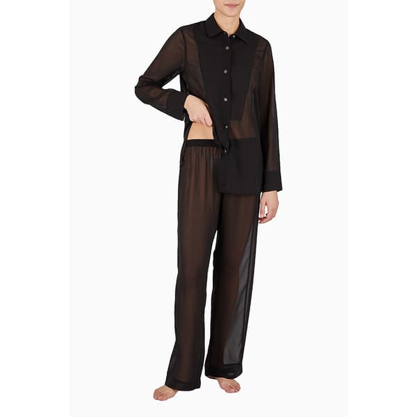 Emporio Armani 164876_4f241 Pitkähihainen Pyjama Ruskea S Nainen