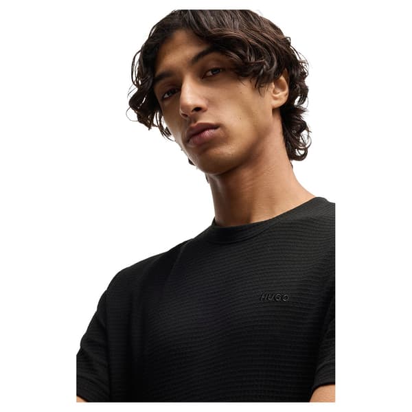 Hugo Austin Kortärmad Pyjamas-t-shirt Svart L Man