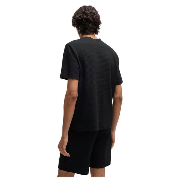 Hugo Austin Kortsærmet Pyjamas-t-shirt Sort XL Mand