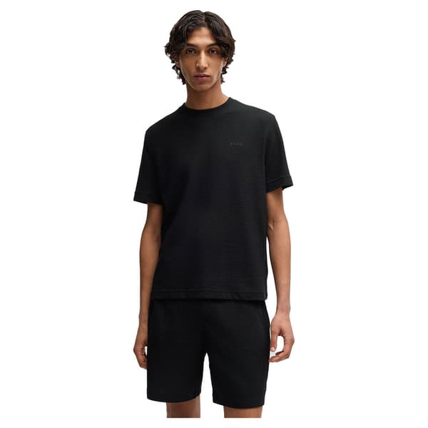 Hugo Austin Kortärmad Pyjamas-t-shirt Svart 2XL Man
