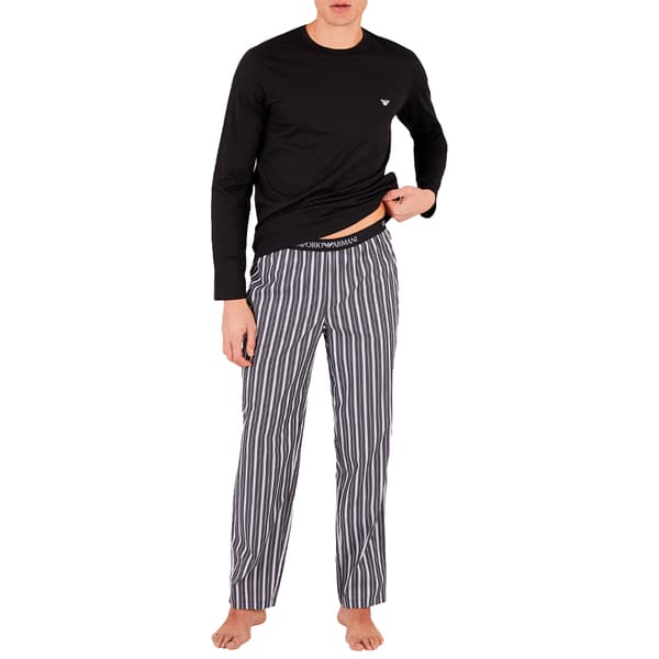 Emporio Armani 111860-4f576 Pyjamas Med Långa ärmar Svart XL Man