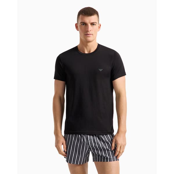Emporio Armani 111267-4f720 Pyjamahousut Valkoinen,Musta S Mies