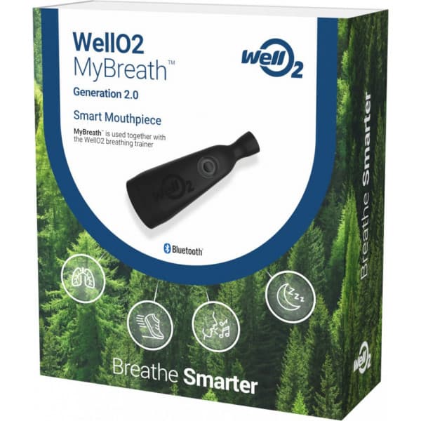 WellO2 MyBreath Gen 2.0 smart mundstykke