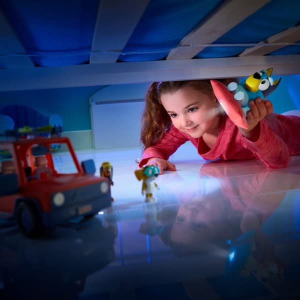 Bluey GoGlow Buddy 2-i-1 nattlampa och ficklampa