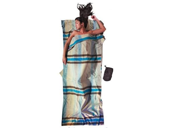 COCOON TRAVEL SHEET COTTON FLANELL African Rainbow