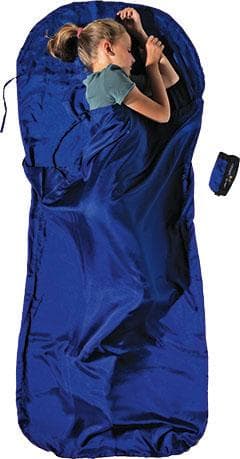 reselakan barn siden, COCOON KIDSACK SILK Ultramarine Blue