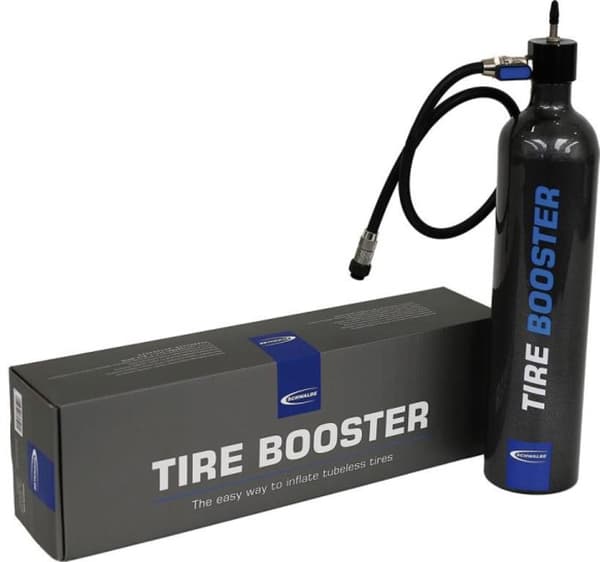 SCHWALBE Tire Booster med fixeringsband - blå