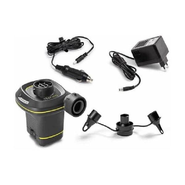Mini elektrisk uppblåsare 12 V / 220 V - Intex
