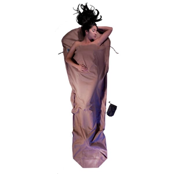 COCOON MUMMY LINER EGYPTIAN COTTON Khaki, reselakan egyptisk bomull mummy Khaki