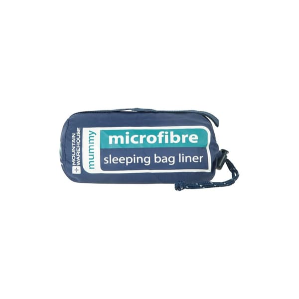 Mountain Warehouse Microfibre Mummy Sleeping Bag Liner