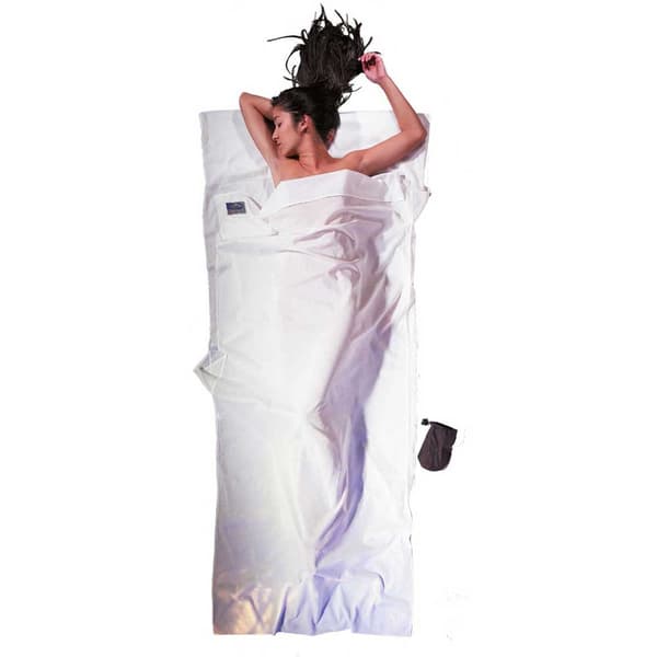 Cocoon Puuvillainen Matkaarkki Egypt Valkoinen 220 x 90 cm
