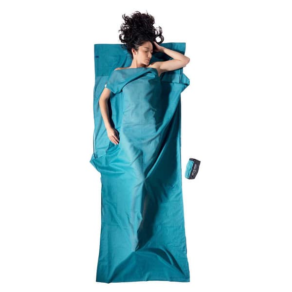 Cocoon Egyptin Puuvillaa Lakanat Insect Shield Travel Sininen 210 x 82 cm