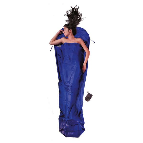 Cocoon Liner Silk Mummy Blå 210 x 90-56 cm