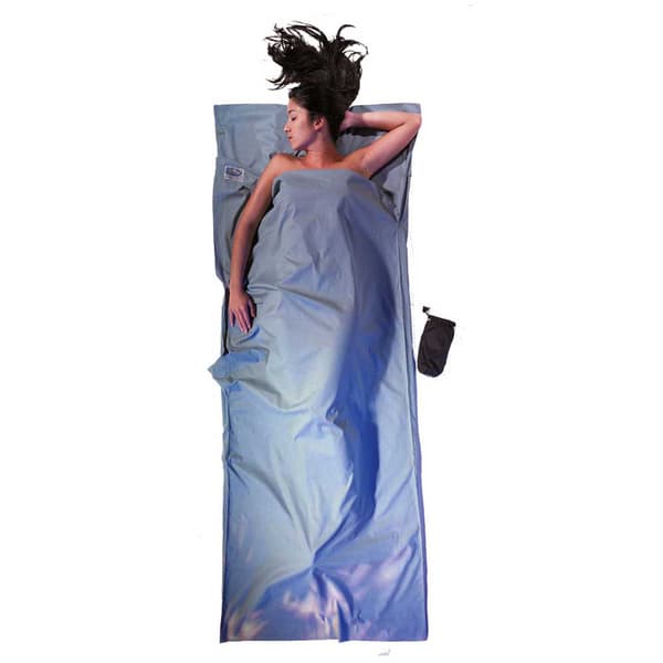 Cocoon Bomuld Ark Travel Blå 240 x 114 cm