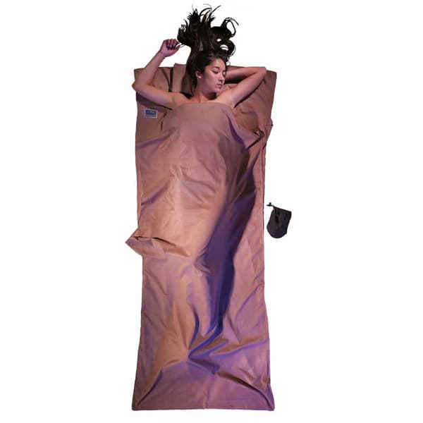 Cocoon Reselakan I Bomull Egypt Brun 220 x 90 cm