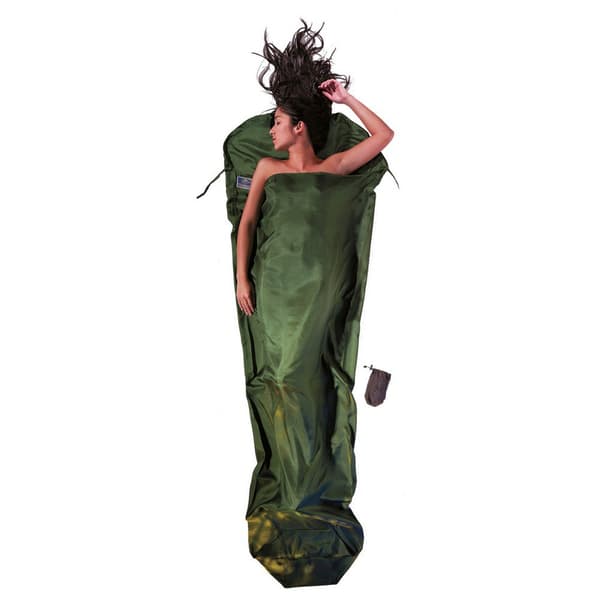 Cocoon Liner Silk Mummy Vihreä 241 x 90-56 cm
