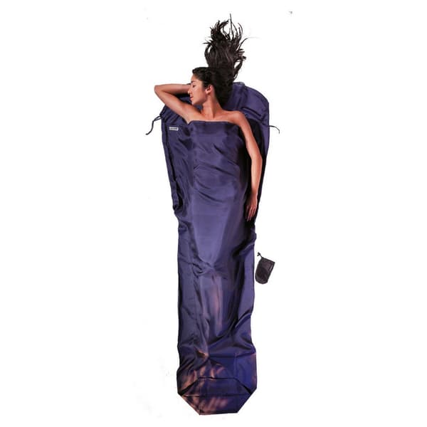 Cocoon Lakana Ripstop Silk Mummy Liner Sininen 241 x 90-56 cm