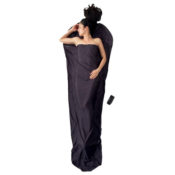 Cocoon Senge Sheet Thermolite Silkweight Mummy Liner Grå 241 x 90-56 cm