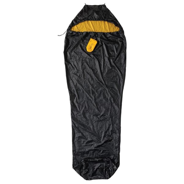 Cocoon Liner Ripstop Nylon Vapor Barrier Mummy Sort 225 x 84-60 cm