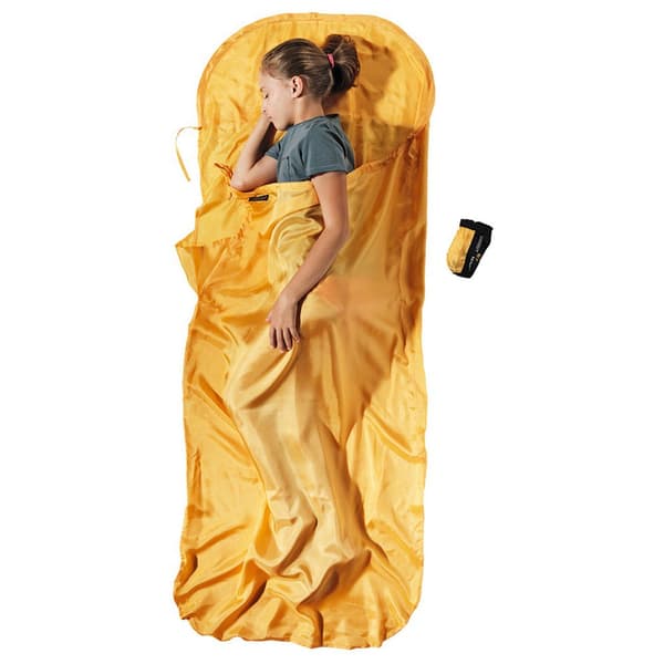 Cocoon Lakan För Barn Silk Travel Gul 180 x 76 cm