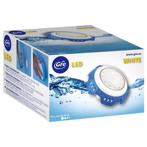 Gre Pools Projektor Til Pools Over Jorden Led Hvid 16 x 10 cm