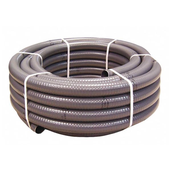 Gre Puolijäykkä Letku Pvc Harmaa 50 x 25 m