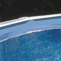 Miniatyrbild 4 av 4: Gre Poolliner I Stål Ø 460 X 132 Cm Durchsichtig 460 x 132 cm