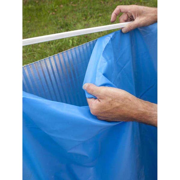 Gre Pool Liner I Stål Ø 550 X 120 Cm Transparent 550 x 120 cm