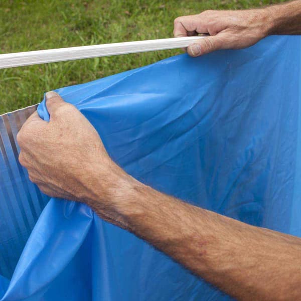 Gre Pool Liner I Stål 625 X 375 X 120 Cm Blå 625 x 375 x 120 cm