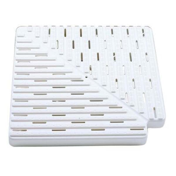 Astralpool 22384 90º H35mm L250mm L1_245mm 90º H35mm L250mm L1_245mm Hjørne Plastfliser Til Overløbskanal