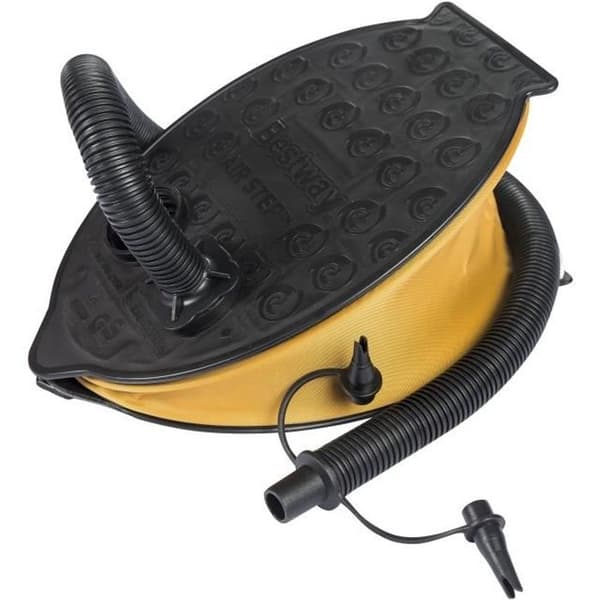 2000 cc fotpump - BESTWAY - Svart, gul - Camping - Unisex