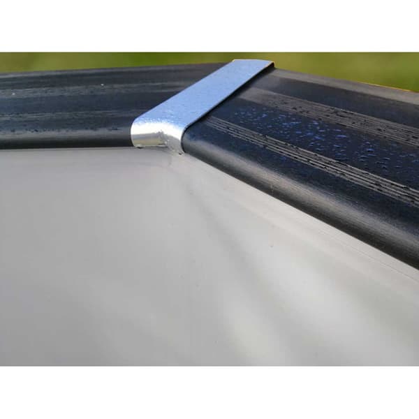 Gre Komposit Poolliner Kpcor28 326x326x96 Cm Silver 326x326x96 cm